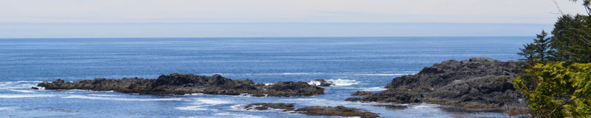 Rocky coastline enhanced