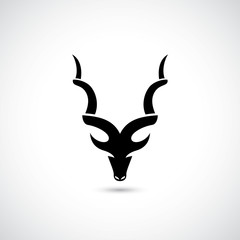 Abstract antelope symbol 