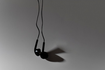 Black headphones