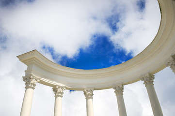 Fototapeta premium portico with columns
