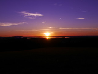 Sonnenuntergang Chiemsee