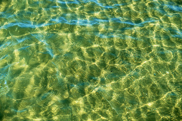 A water of Adriatic sea. Nature background contest