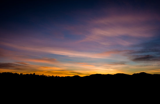 Sunrise in the Desert