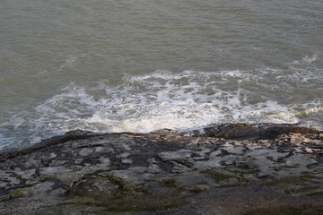 waves on the beach