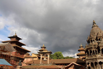 The impressive architecture of Patan Durbar Square