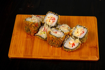 Japanese tempura roll