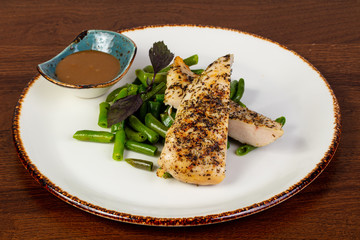 Roasted chicken breast