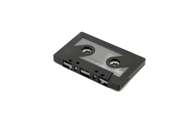 Obraz premium Audio cassette to record sound 70s 90s years