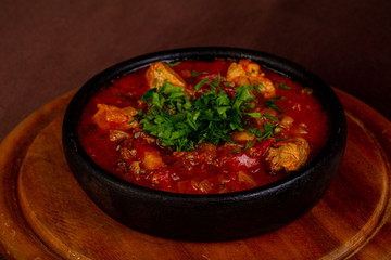 Georgian cuisine chashushuli