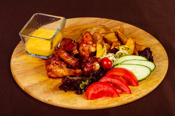 Chicken witng barbecue