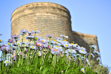 Baku.Azerbaijan.The Maiden Tower (Gyz galasy) is an ancient fortress near the coastal part of the...