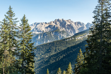 Deutsche Alpen bei Garmisch-Partenkirchen