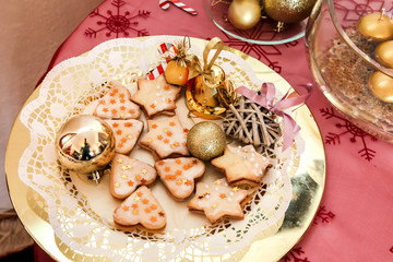 Christmas cookies decoration 