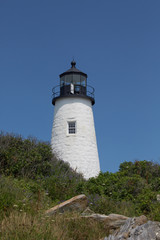 Fototapeta na wymiar Pemaquid Point Lighthouse Maine, USA