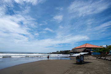 El Cuco Black Sand Beach, El Salvador