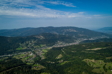 szczyrk krajobraz panorama