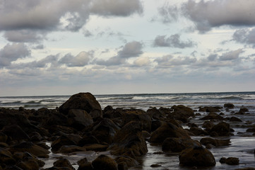 El Cuco Black Sand Beach, El Salvador