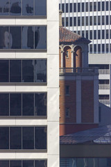 Buildings in San Francisco, old and new