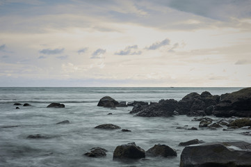 El Cuco Black Sand Beach, El Salvador