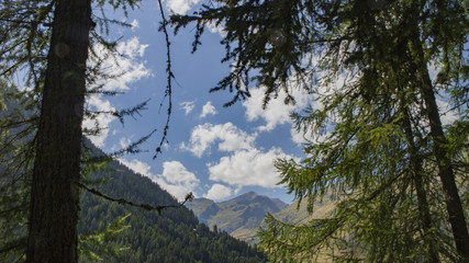 La Thuile on the  mountains