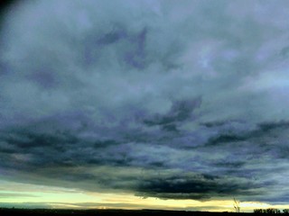 dramatic sky and clouds