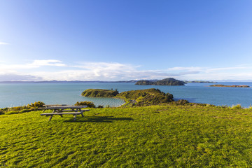 Fototapeta na wymiar Landscape Scenery of Waitawa Regional Park, New Zealand