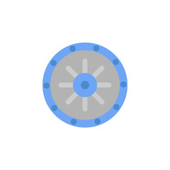 Safe, secure, Banking, finance two color blue and gray icon