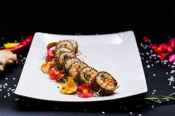 Food dish dish sushi restaurant