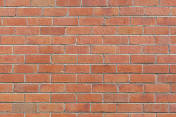 Classic red brick wall