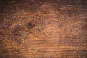 Obraz premium Old grunge dark textured wooden background,The surface of the old brown wood texture,top view brown wood paneling