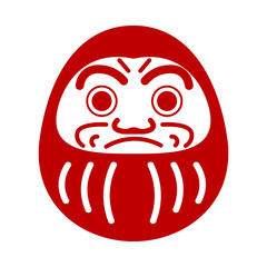 だるま　正月　アイコン　