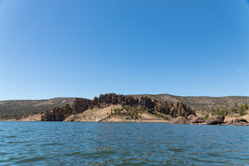 Fototapeta na wymiar Prineville Reservoir in summer