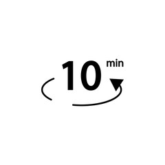 time limit icon. Element of speed icon for mobile concept and web apps. Thin line time limit icon can be used for web and mobile