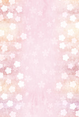 和紙　春　年賀状　背景