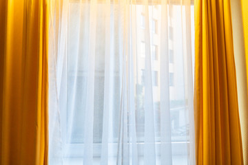 curtain on window