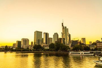 Fototapeta premium Frankfurt am Main skyline