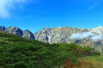 日本アルプス白馬連峰