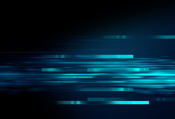 Big data futuristic visualization abstract illustration