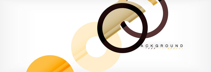 Fototapeta premium Modern geometrical abstract background