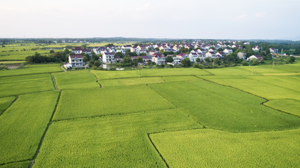 Autumn rural scenery in southern anhui province, China