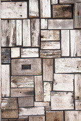 Wood Texture - Ecological Background. Vintage grey texture