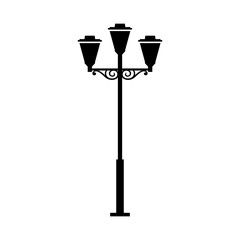 Outdoor lamp post