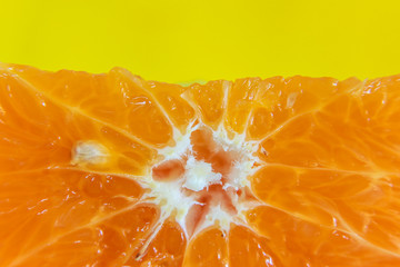 Orange slices as background texture