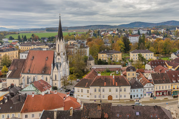 Fototapeta premium Church in the town of Melk