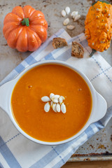 Kürbissuppe