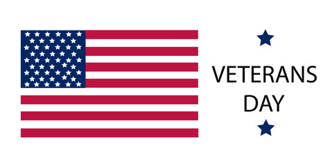 Veterans day vector illustration
