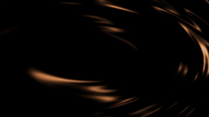 High resolution illustration of dark liquid Chocolate ripples