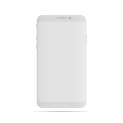 Realistic smartphone mock up