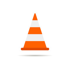 Traffic cone icon
