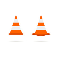 Traffic cone icon